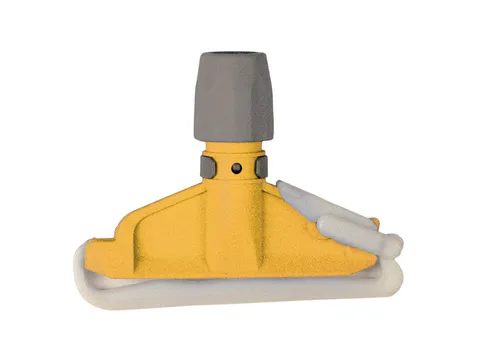 Mopklem kunststof Universeel Geel