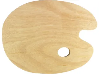 Palet Kangaro 30 x 24 cm. MDF fineer - 1