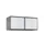opzetkast,v. locker,4vak.,vak B 300mm,HxBxD 500x1200x500mm,vleugeldeur