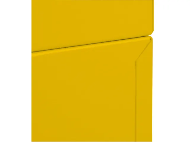 conteneur de tri sélectif,coupe-feu,1x65l,HxlxP 970x405x380mm