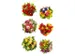 Étiquette en papier Z-design Creative 2 feuilles bouquets