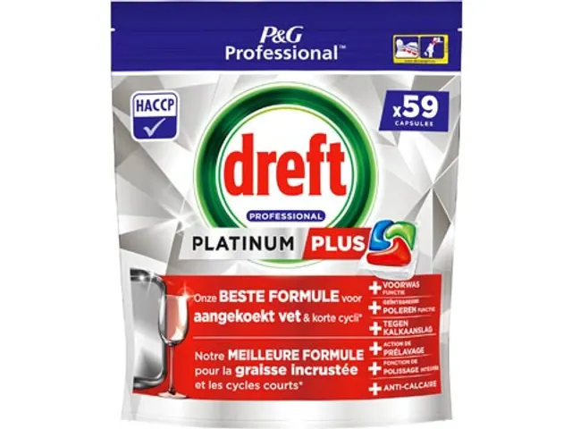 vaatwasmiddel Platinum Plus Regular 59 capules