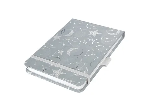 Schetsblok Jolie Beauty A6 COSMIC FANTASY GREY blanco 158pag 100gr HC