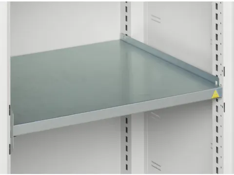 Stalen bodem,v. universele kast,v. kast BxD 1050x550mm,draagverm. 75kg