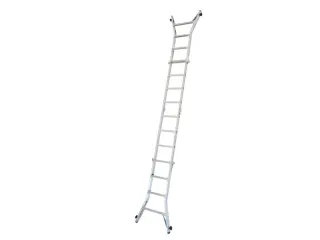 multifunctionele telescoopladder,4x4,sporten,balk L 4,2m,aluminium - 4