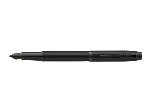 Vulpen Parker IM Monochrome GB Matt Black Fijn Blauwe inkt