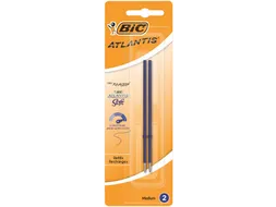 Balpenvulling Bic voor diverse balpennen medium blauw blister à 2st