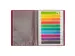 protège-documents, A4, 10 pochettes, rouge