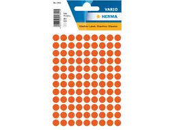 HERMA 1842 Multipurpose etiketten Rond 8mm Rood 540 stuks