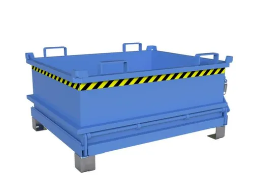 mini-bodemklepcontainer,HxLxB 625x1000x1200mm,0,37m³,inrijbeugel,staa