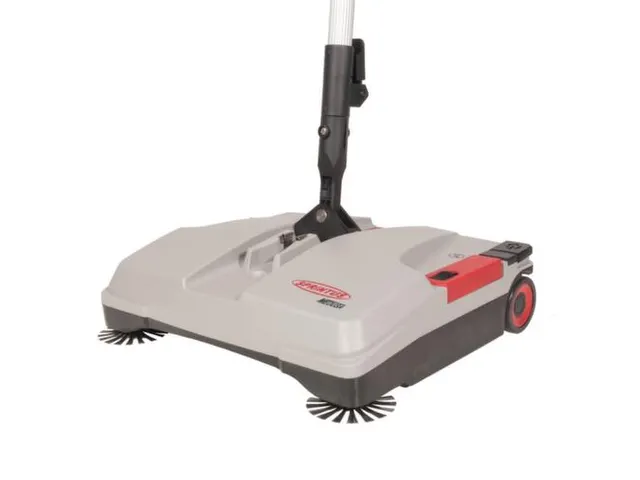 accuveegmachine,veeg B 370mm,2l,hoofdwals,zijborstel,2wielen