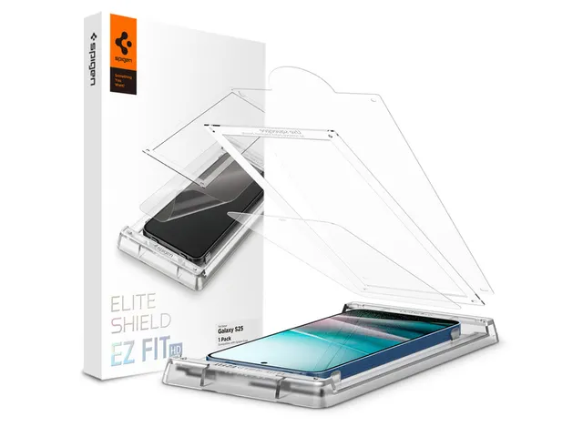 Spigen EliteShield EZ Fit Samsung Galaxy S25 Screen Protector