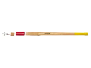 OX E-638 H-3500 Vervangingshandgreep,hickory,ROTBAND-PLUS,900mm - 1