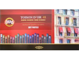 Pastelkrijt Koh-I-Noor Toison 8516 rond 48 stuks assorti