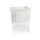 Hoekige Opslagbak Onderrijdbaar Hxbxd 830x945x725mm 400 Liter Wit