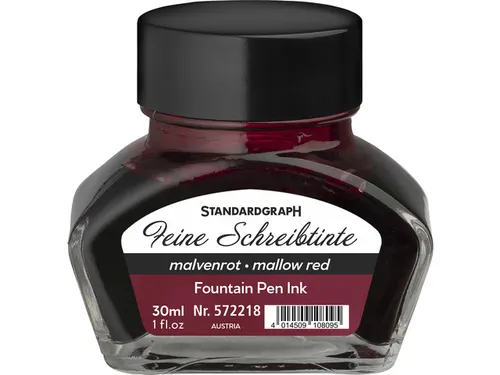 Kalligrafieinkt inkt Standardgraph 30ml malve rood