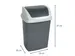 MAUL Afvalemmer MAULswing 10 Liter Grijs