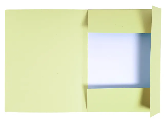 Dossiermap Exacompta Forever A4 3 kleppen 280gr geel