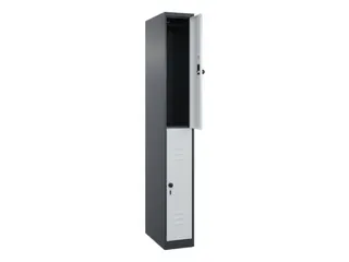 dubbeldekse locker,HxBxD 1850x250x500mm,1x2vak.,vak B 250mm - 2