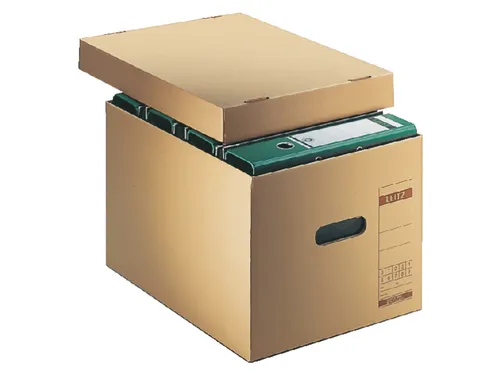 Transportdoos Leitz Premium 335x280x440mm bruin