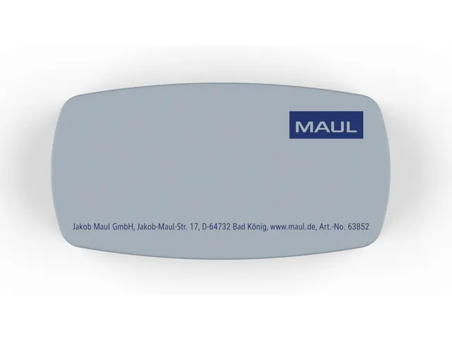 Magnetische Bordenwisser, Vilt, 11,5 X 6 Cm, Grijs