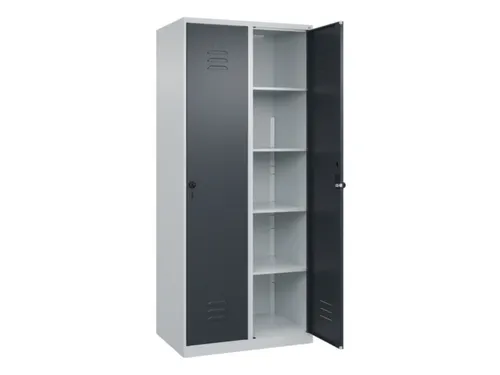 wasgoedverdeelkast,HxBxD 1850x800x500mm,vak B 400mm,draaigrendel