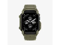 Spigen Rugged Armor Pro Opbergtas Khaki Apple Watch 10 46mm