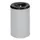 prullenmand zelfblussend 110 liter HxØ 750x465mm kop zwart grijs