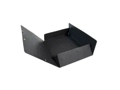 Elastomap A4 glanskarton 3 kleppen monobloc-Zwart