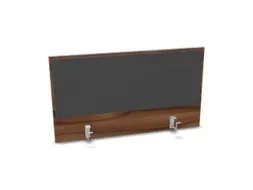opzetpaneel bureau aanbouw achter NP-tiepolo nut antraciet 1000mm