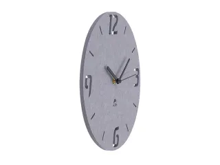 wandklok recycled PET grijs 30 cm. - 2