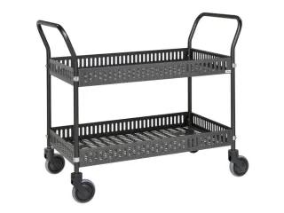 tafelwagen,draagverm. 250kg,2etage(s),laadvl. LxB 935x535mm - 1
