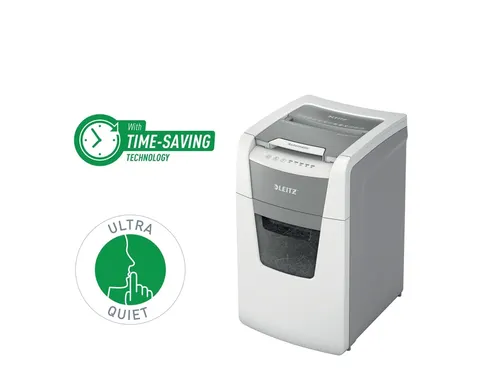 Papiervernietiger Leitz IQ Auto+ Office 150 P-5 snippers 2x15mm