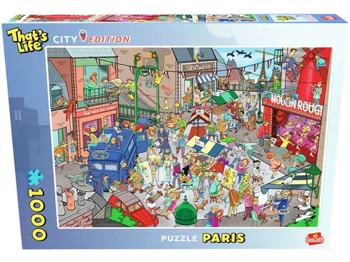 Puzzel That's Life City Paris 1000 stukjes