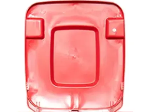 Deksel lade Healthguard Rood