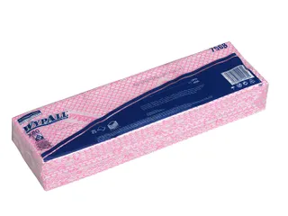 WypAll 7568 sopdoek X80 I-vouw 1-laags Rood 250 Stuks - 3