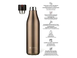 Thermosfles Les Artistes Paris 750ml Brass - 2