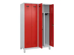 PBM-locker,HxBxD 1950x1200x500mm,4vak,vak B 300mm,cil.-slot