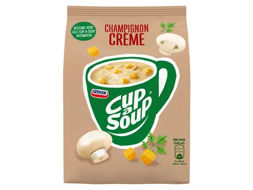 Cup-A-Soup Tbv Automaat Champignon Creme Zak Met 40 Porties