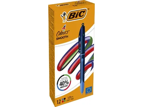 Colours Smooth Drop stylo bille 4 couleurs, moyen