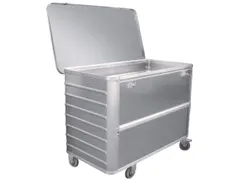 Bakwagen Aluminium Met Deksel En Cilinderslot 250kg
