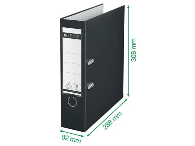 Classeur à levier Leitz 1010 A4 80mm PP bleu clair