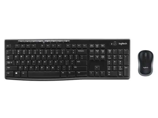 Logitech C270-webcam en MK270 draadloze toetsenbord- en muiscombinatie