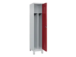 locker voor scheiding van kleding,HxBxD 1950x400x500mm,1vak - 1