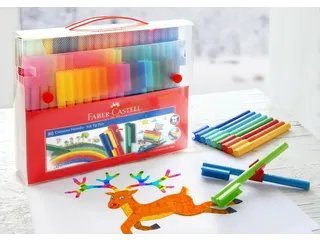 Kleurstiften Faber-Castell Connector assorti cadeauset à 80 stuks - 4
