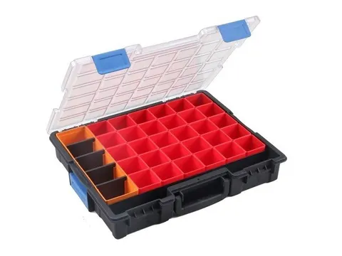 Assortimentskoffer,type 7,HxBxD 76x440x335mm,kunststof,koffer zwart