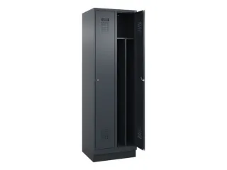 locker voor scheiding van kleding,HxBxD 1950x600x500mm,2vak - 1