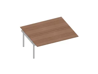 Aanbouwtafel V. Benchtafel M. 4-Voet 730X1800X1600Mm Canaletto-Hout - 1