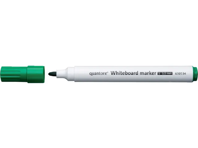 Whiteboardstift Quantore rond 1-1.5mm groen
