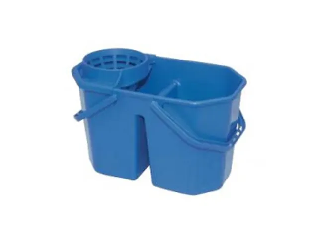 Spaanse mopemmer dubbel - blauw